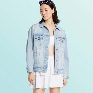 Stoney Clover Lane X Target Jean Jacket Size L NWT